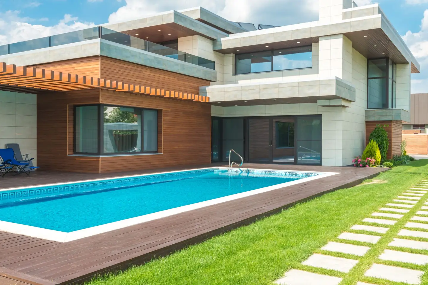 Swimming pool built in Bilgola, NSW